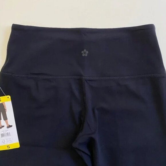 NWT Tuff Athletics Ladies' Vida Capri, Pull-On, Wide Leg Hem, Black, Small - Picture 9 of 15